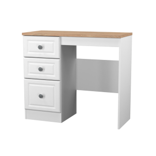 Cedar Dressing Table In White Ash And Bardolino Oak