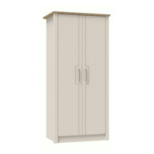 Signet Wardrobe In Cashmere And Mountain Oak