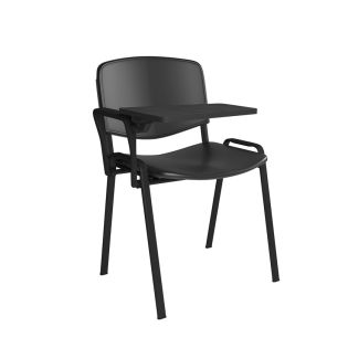 Plastic Stackable Chair With Writing Table