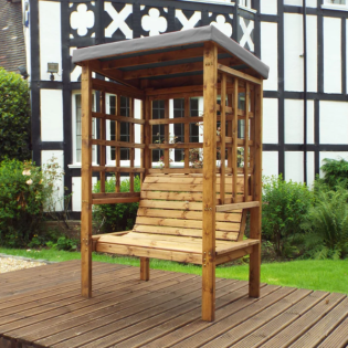 2 Seater Arbour in Grey