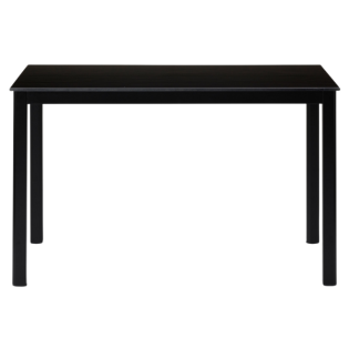 Black Rectangular Dining Table (1200mm x 690mm)