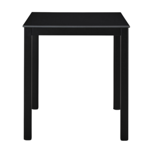 Black Square Dining Table (690mm)