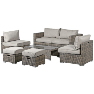 Norwich Outdoor Sofa Set With Coffee Table