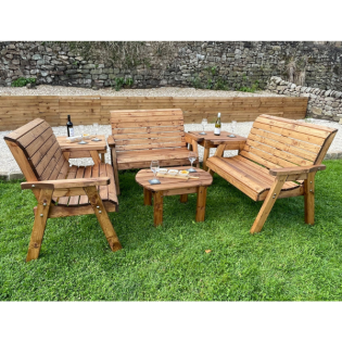 Birchwood 6 Seater Deluxe Set