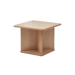Samson Cruiciform Square Coffee Table in Lissa Oak 