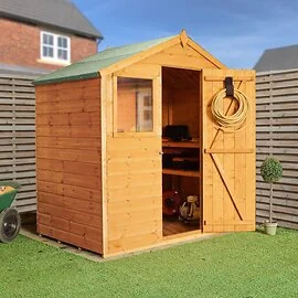 4 x 6 Shiplap Apex - Front Windows Shed